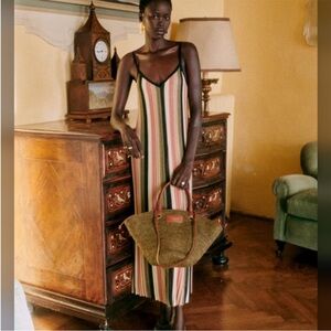 ✨NWT Sezane Tilda Dress Multico Lurex - Size XS